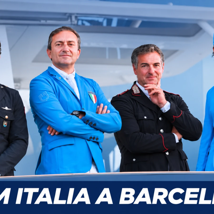 TEAM ITALIA A BARCELLONA